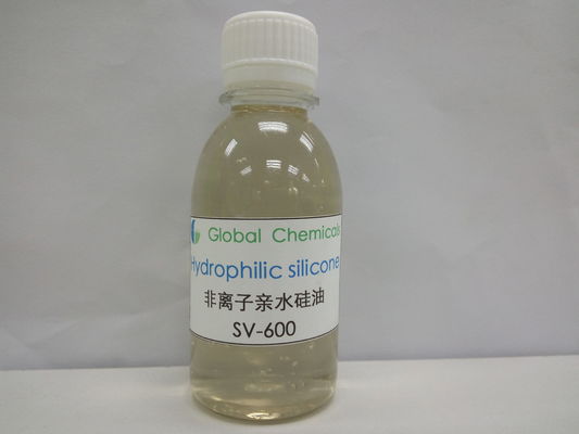 Soft And Smooth Nonionic Hydrophilic Silicone SV-600 For Finishing T/C , Nylon