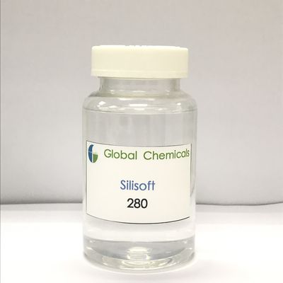 Colorless Amino Silicone Polysiloxane Silisoft 280 Tranparent Fabric Silicone Softener