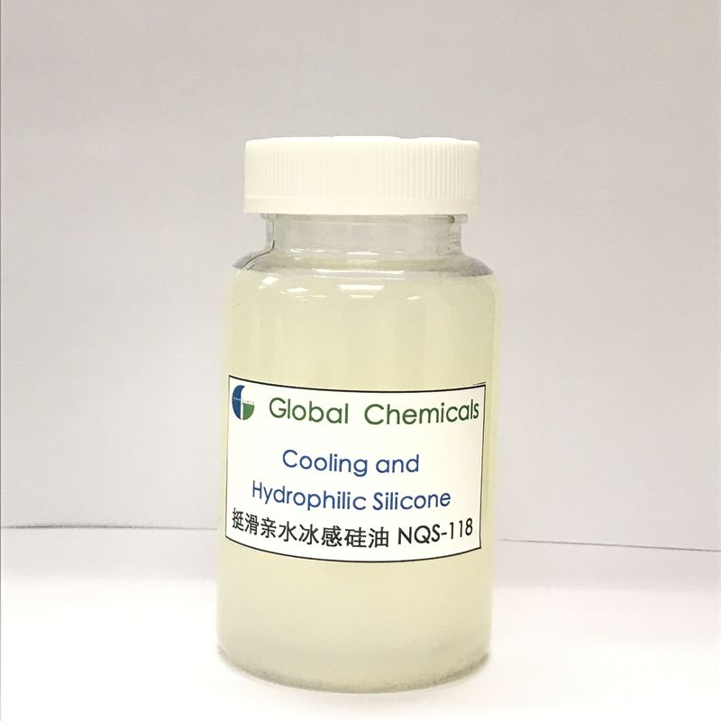 Cooling And Hydrophilic Silicone NQS -118 Widely For Sulfur Black Dyed Fabric