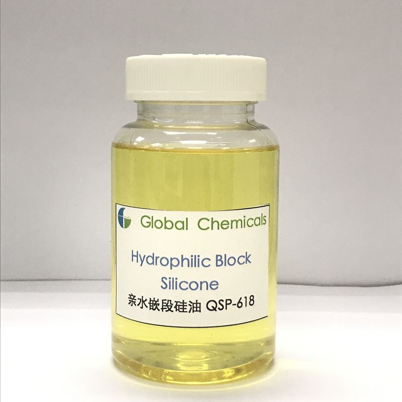 3809.9100 Hydrophilic Block Silicone QSP-618 Stable For Chemical Fibre