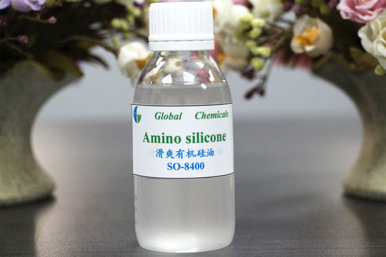 Olio di amino-silicone cationico debole serie SO-8400 per tessuti misti