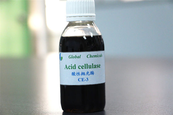 Biopolishing tessile Acid Celllulase Enzyme For Fabric Finishing Auxiliary