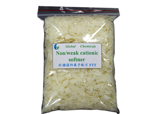 Ammorbiditori nononionici/deboli cationic Flakes Ammorbiditori ad alte prestazioni per tessili