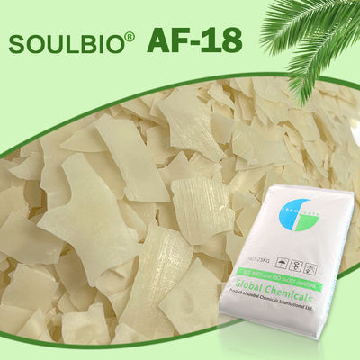 Fiocchi di ammorbidente senza AEEA SOULBIO AF-18 con schiuma a basso ingiallimento e bassa viscosità