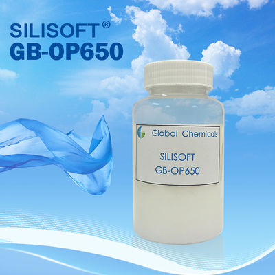 Agente ausiliario Smooth Brightener GB-OP650 macro Oxosilane dei prodotti chimici per cuoio, denim e filati