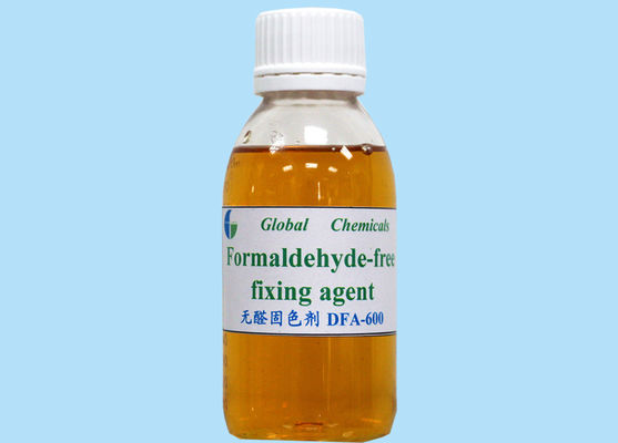 Agente fissante antialcalino cationico senza formaldeide