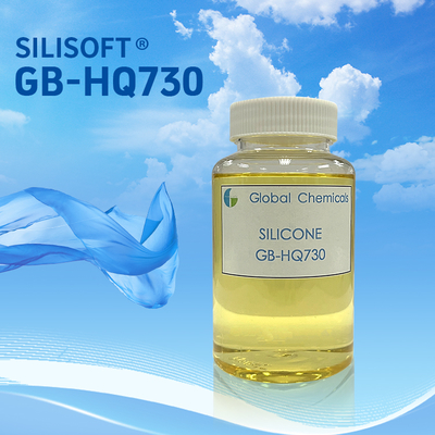 SILISOFT GB-HQ730 Silicone setoso utilizzato per la finitura liscia e morbida di fibre naturali, fibre sintetiche e loro miscele