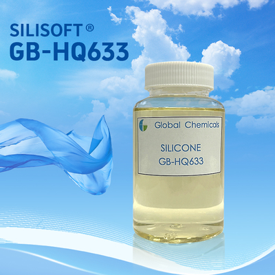 Blocco ingiallente basso silicone morbido SILISOFT GB-HQ633 utilizzato per tessuti in fibra chimica, con effetto super morbido
