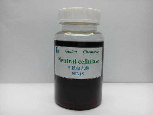 Enzima NE - 1S di cellulasi neutrale liquida marrone giallo con chimicali tessili