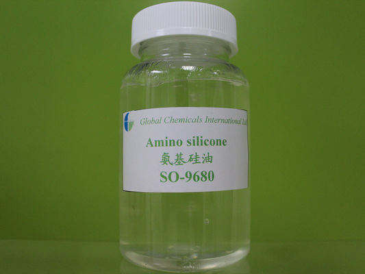 Agente ausiliario tessile a base di olio di amino-silicone cationico modificato debole per l'ammollimento dei tessuti