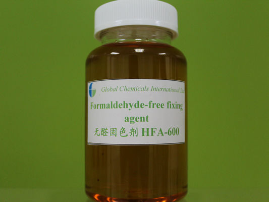 Agente fissante cationico tessile ausiliario concentrato, privo di formaldeide