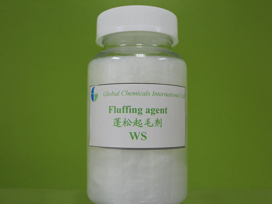 Agente ausiliario tessile, agente di fluffatura cationica WS per fibre naturali / sintetiche