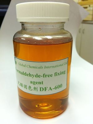 Agente fissante privo di formaldeide per il processo di fissaggio diretto/reattivo dei coloranti