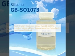 Fluido di silicone in copolomero facilmente emulsificabile GB-SO1073, eccellente addolcitore e buon agente scivoloso per tessuti di cotone e miscele cotone/PES