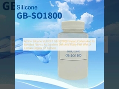 Amino Silicone SILISOFT GB-SO1800 Impara al cotone e ai suoi tessuti un'eccellente sensazione morbida e soffice con un certo grado di pienezza