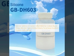 Emulsione di addolcitore di silicone GB-DH603 per cotone Rayon Modal Tessuto misto a maglia principalmente per ottenere un'ottima maniglia morbida scivolosa