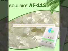 Emolliente cationico debole libero del panno di AEEA per industria tessile