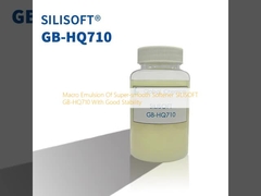 Macro emulsione di ammorbiditore super liscio SILISOFT GB-HQ710 con buona stabilità