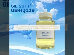 Silicone idrofilico ad alta concentrazione SILISOFT GB-HQ119 per manicotti di finitura di tessuti di stampa in cotone T/C