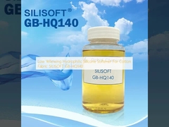 Emolliente idrofilo d'ingiallimento basso del silicone per il tessuto di cotone SILISOFT GB-HQ140