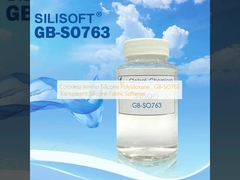 Silicone amminico incolore Polysiloxane, emolliente trasparente del tessuto del silicone GB-SO763