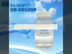 Silicone funzionale amminico facilmente emulsionato SILISOFT fluido GB-SO1008 con morbidezza