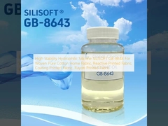 SILISOFT GB-8643 per tessuti di cotone puro per uso domestico, tessuti stampati reattivi, tessuti stampati per rivestimento, tessuti stampati a rayon