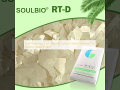 Emolliente cationico basso del tessuto bassa viscosità/di schiumatura per la Camera di tintura PH4-6