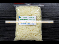 Ammorbiditori cationici deboli a bassa viscosità FG per la casa di stampa e tintura