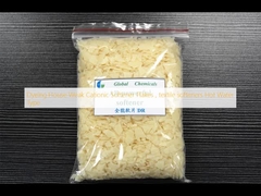 Casa di tintura Ammorbiditori cationici deboli Fiocchi, ammorbiditori tessili Tipo acqua calda