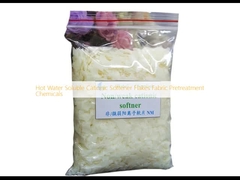 Solubili in acqua calda ammorbiditori cationici Fiocchi di tessuto Pretrattamento chimico