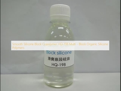 Copolimero di silicone a blocco liscio HQ-198 Multi-blocco polimeri organici di silicone