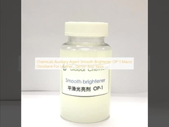 Prodotti chimici Agente ausiliario Aggiustatore liscio OP-1 Macro ossosilano per cuoio, denim e filati