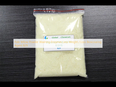 Enzimi di lavaggio in polvere gialla pallida meno peso/perdita Agente di bioscuraggio 829