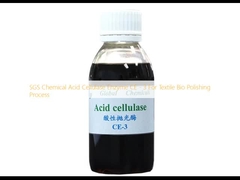 SGS Chemical Acid Cellulase Enzyme CE - 3 per il processo di bio-pulizia tessile