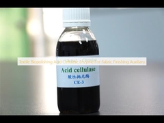 Biopolishing tessile Acid Celllulase Enzyme For Fabric Finishing Auxiliary