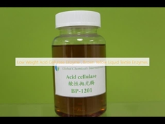 Enzimi cellulasi acidi a basso peso, enzimi tessili liquidi gialli marroni