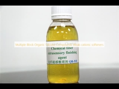 Composti organici di silicone a blocchi multipli Ammorbiditori cationici deboli