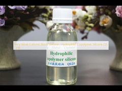 Silicone a blocco cationico molto debole, copolimero idrofilico Silicone QS-218